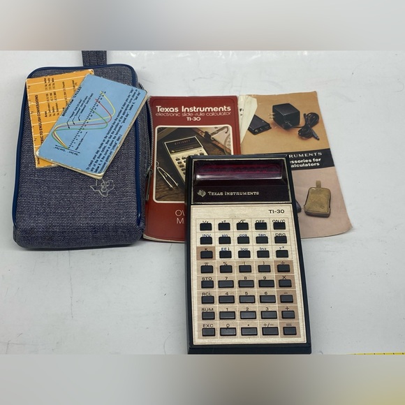 VINTAGE CALCULATOR LOT OF 3 TEXAS INSTRUMENTS, BOWMAR, & LITRONIX - Picture 11 of 11